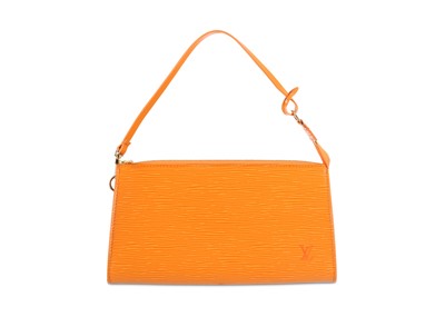 Lot 347 - Louis Vuitton Mandarin Epi Pochette, c. 2004,...