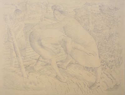 Lot 116 - SIR STANLEY SPENCER, R.A. (1891-1959)