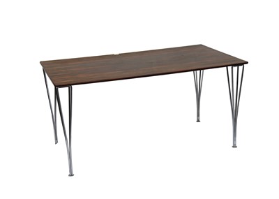 Lot 708 - A mid 20th century rectangular table of the...