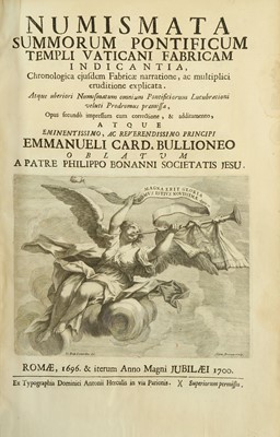 Lot 15 - Buonanni (Filippo) Numismata pontificum...