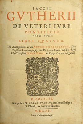 Lot 40 - Numismatics.- Gouthière (Jacques) De veteri...