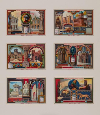 Lot 51 - Leibig company.- Ten sets of cards, comprising...