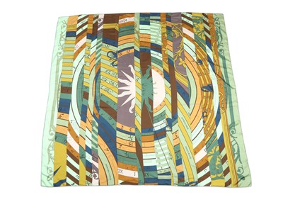 Lot 165 - Hermes 'Astrologie Nouvelle' Silk Scarf,...