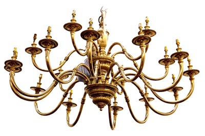 Lot 662 - A 20th Century Dutch style multi arm sixteen...