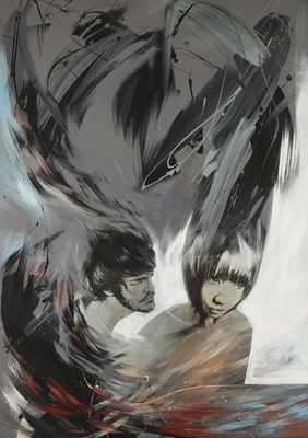 Lot 339 - RUSS MILLS AKA BYROGLYPHICS (BRITISH B.1952)