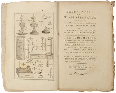 Lot 24 - Glass Making.- Magellan (Jean Hyacinthe de) ...