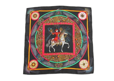 Lot 245 - Hermes 'Feux d'Artifice' Silk Scarf, designed...