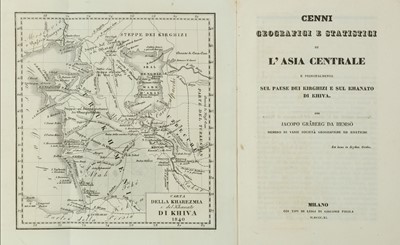 Lot 25 - Graberg of Hemsö (Jakob) Cenni geografici e...