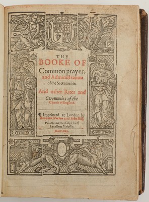 Lot 84 - Booke (The) of Common Prayer and...