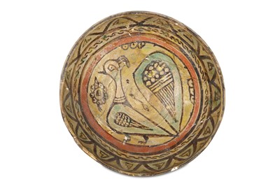 Lot 108 - A NISHAPUR BUFFWARE POTTERY BOWL Iran, 10th...