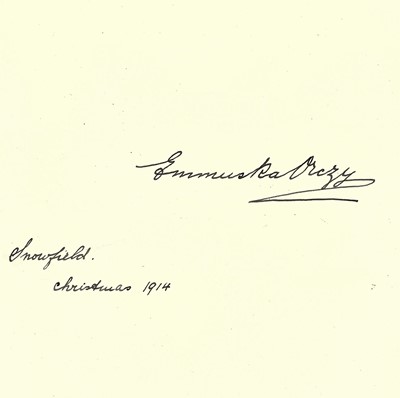 Lot 135 - Orczy (Baroness Emmuska) Ink signature...