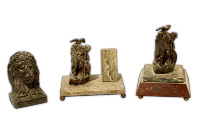 Lot 544 - A pair of circa 1950's Classical bronze...