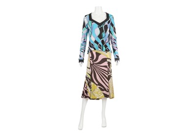 Lot 393 - Two Pieces of Emilio Pucci Clothing, to...