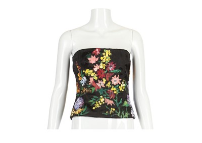 Lot 271 - Dolce and Gabbana Hand Painted Bustier, 2000s,...