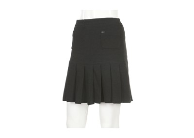 Lot 259 - Chanel Black Skater Style Skirt, c. 2005,...
