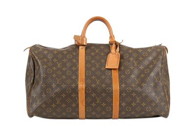 Lot 361 - Louis Vuitton Monogram Keepall 55, c. 1989,...