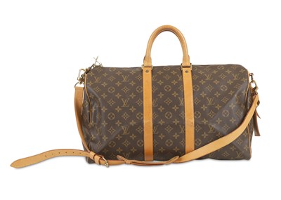Lot 360 - Louis Vuitton Monogram Keepall Bandouliere 45,...