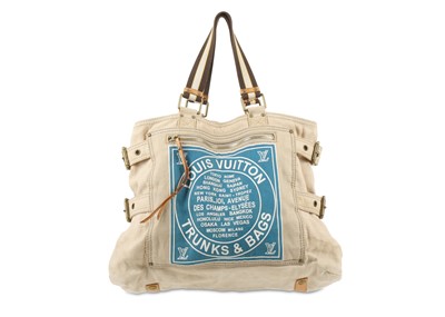 Lot 39 - Louis Vuitton Globe Shopper 'Trunks & Bags'...