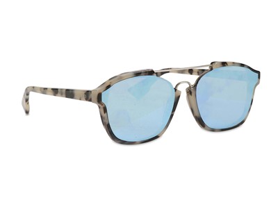 Lot 8 - Christian Dior Abstract Light Tortoise...