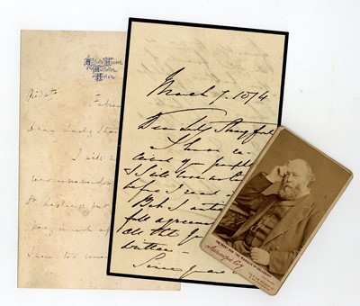 Lot 214 - Politicians and Lawyers.- A small group of...