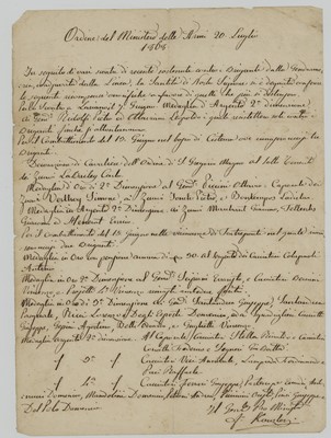 Lot 212 - Papal States.- Kanzler (Herman) Autograph...
