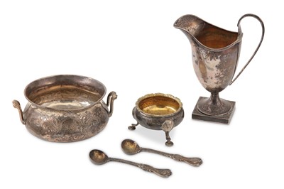 Lot 372 - A mixed group of sterling silver, including a...