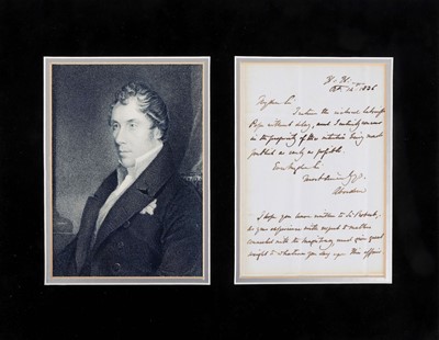 Lot 198 - Hamilton-Gordon (George, Earl of Aberdeen)...