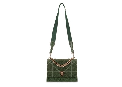 Lot 409 - Christian Dior Malachite Ceramic Deerskin...