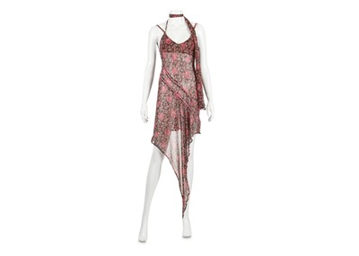 Lot 157 - John Galliano Sheer Pink Dress, late 1990s,...
