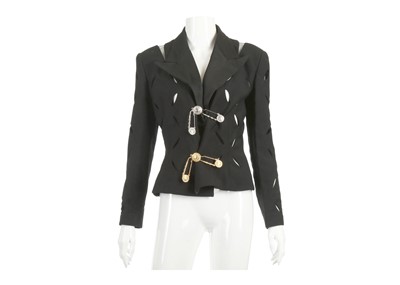 Lot 98 - Gianni Versace Couture Safety Pin Jacket, c....