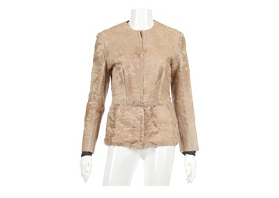 Lot 186 - Tom Ford Gucci Golden Sheared Persian Lamb...