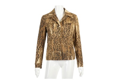 Lot 188 - Christian Dior Leopard Print Jacket, 2000s,...