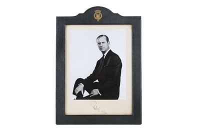 Lot 237 - Prince Philip, Duke of Edinburgh Black and...