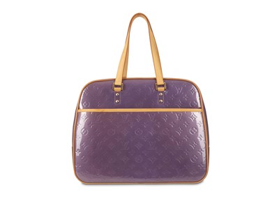 Lot 116 - Louis Vuitton Purple Vernis Sutton, c. 2000,...