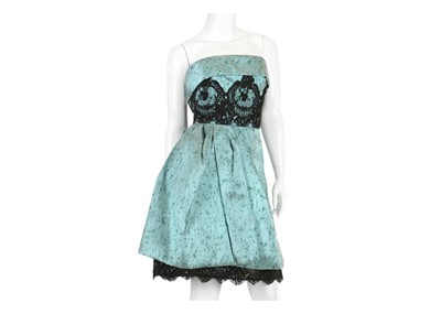 Lot 11 - Christian Lacroix Pale Blue Dress, 2000s,...