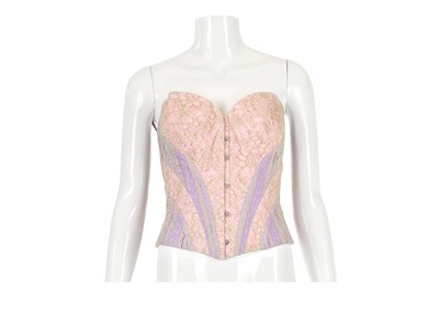 Lot 10 - Christian Lacroix Pink and Purple Bustier,...