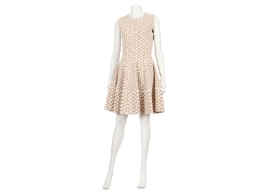Lot 264 - Alexander McQueen Nude and White Dress,...