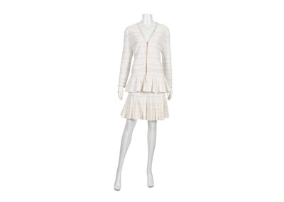 Lot 24 - Alexander McQueen Cream and Pastel Ensemble,...