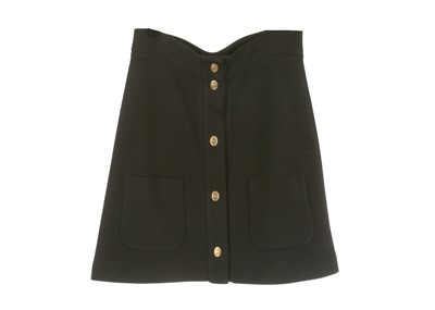 Lot 506 - Missoni Black Skirt, gilt metal twist lock...