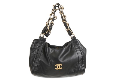 Lot 227 - Chanel Black Limited Edition Olsen Hobo, c....