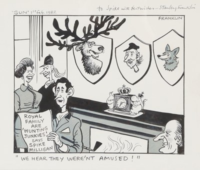 Lot 113 - Franklin (Stanley) We hear they weren't...