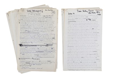 Lot 103 - Milligan (Spike)  Original draft for Vol. III...
