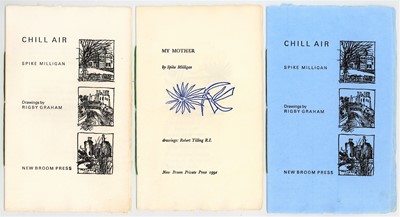 Lot 116 - New Broom Press.- Spike Milligan Chill Air,...
