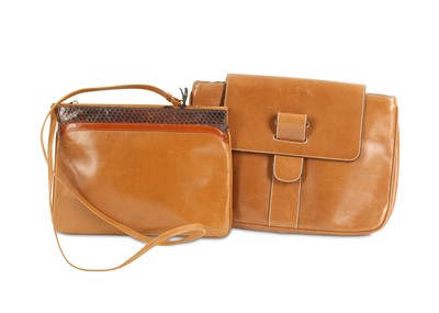 Lot 436 - Two Salvatore Ferragamo Vintage Bags, 1980s,...