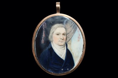 Lot 40 - J. LEWIS (BRITISH fl.1801 - 1808) Portrait...
