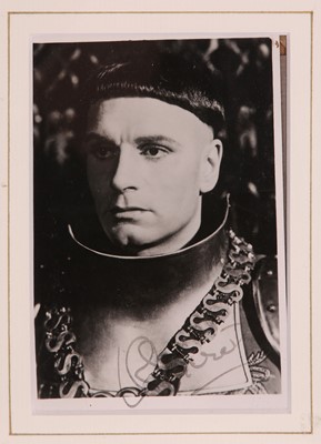 Lot 83 - Signed Photographs.- Actors Collection of...