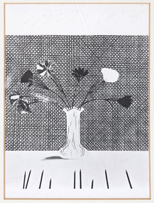 Lot 13 - Hockney (David) Souvenir postcard of Coloured...