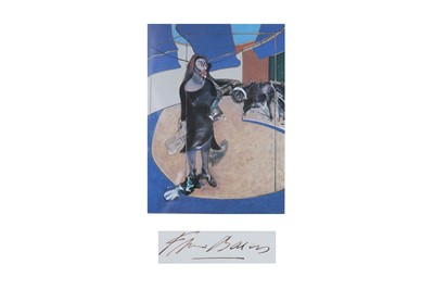 Lot 4 - Bacon (Francis) Ink signature ('Francis...