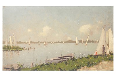 Lot 214 - NICHOLAAS BRUYNESTYN (DUTCH 1893-1950) Regatta...