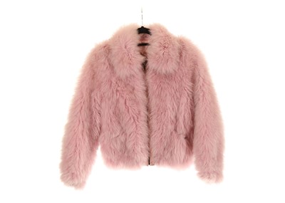 Lot 438 - Charlotte Simone Classic Fuzz Pink Shearling...